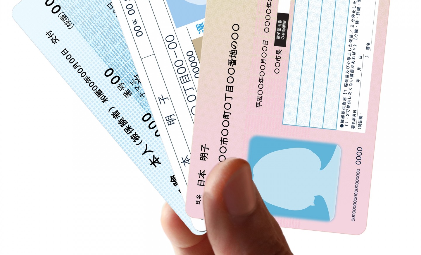 査定には身分証をご持参ください